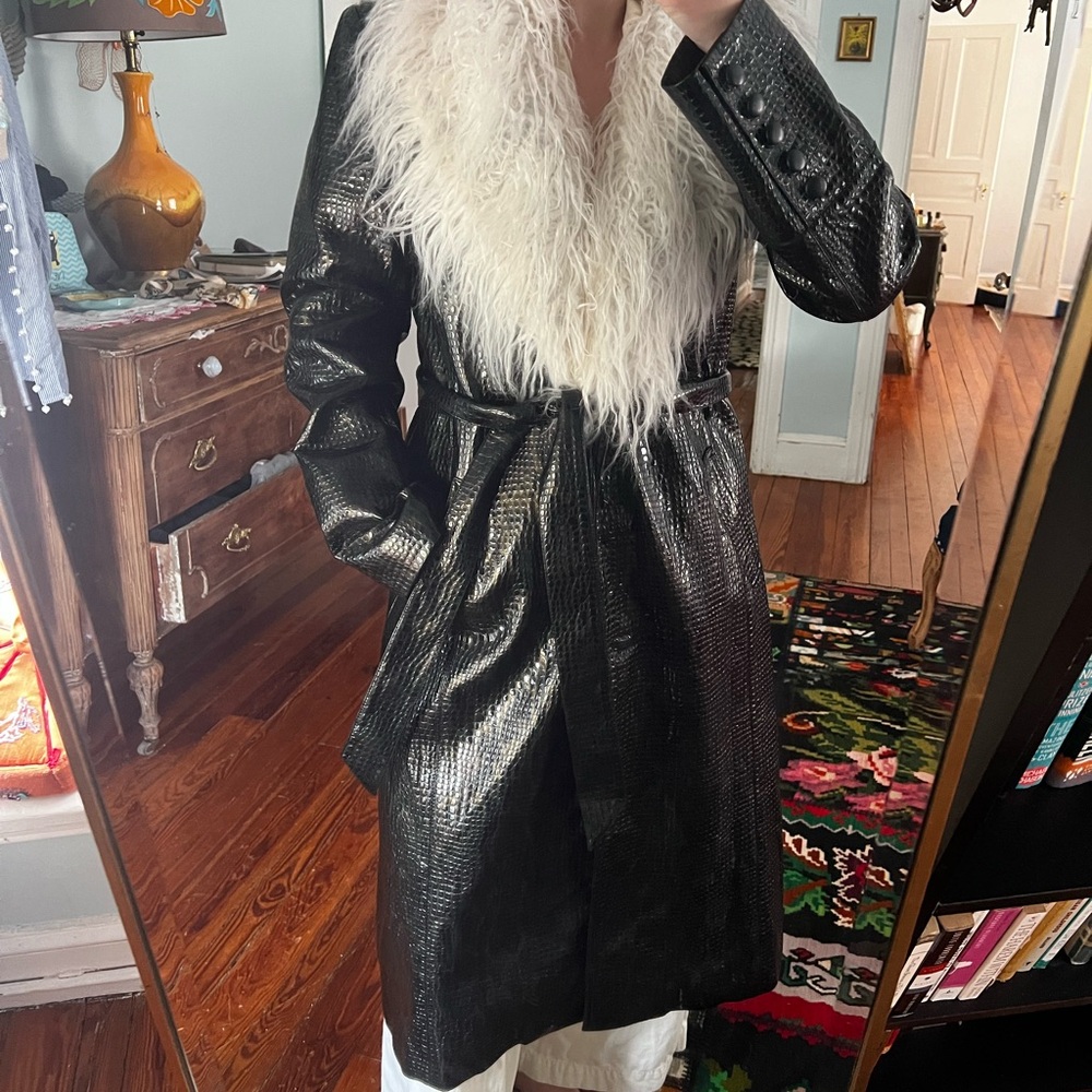 Free People Midnight Train Vegan Jacket